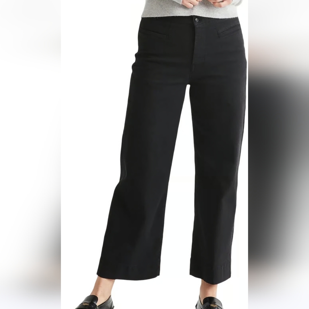 DU/ER Lux Twill Trousers Black New With Tags Cotton Size 28 Womens